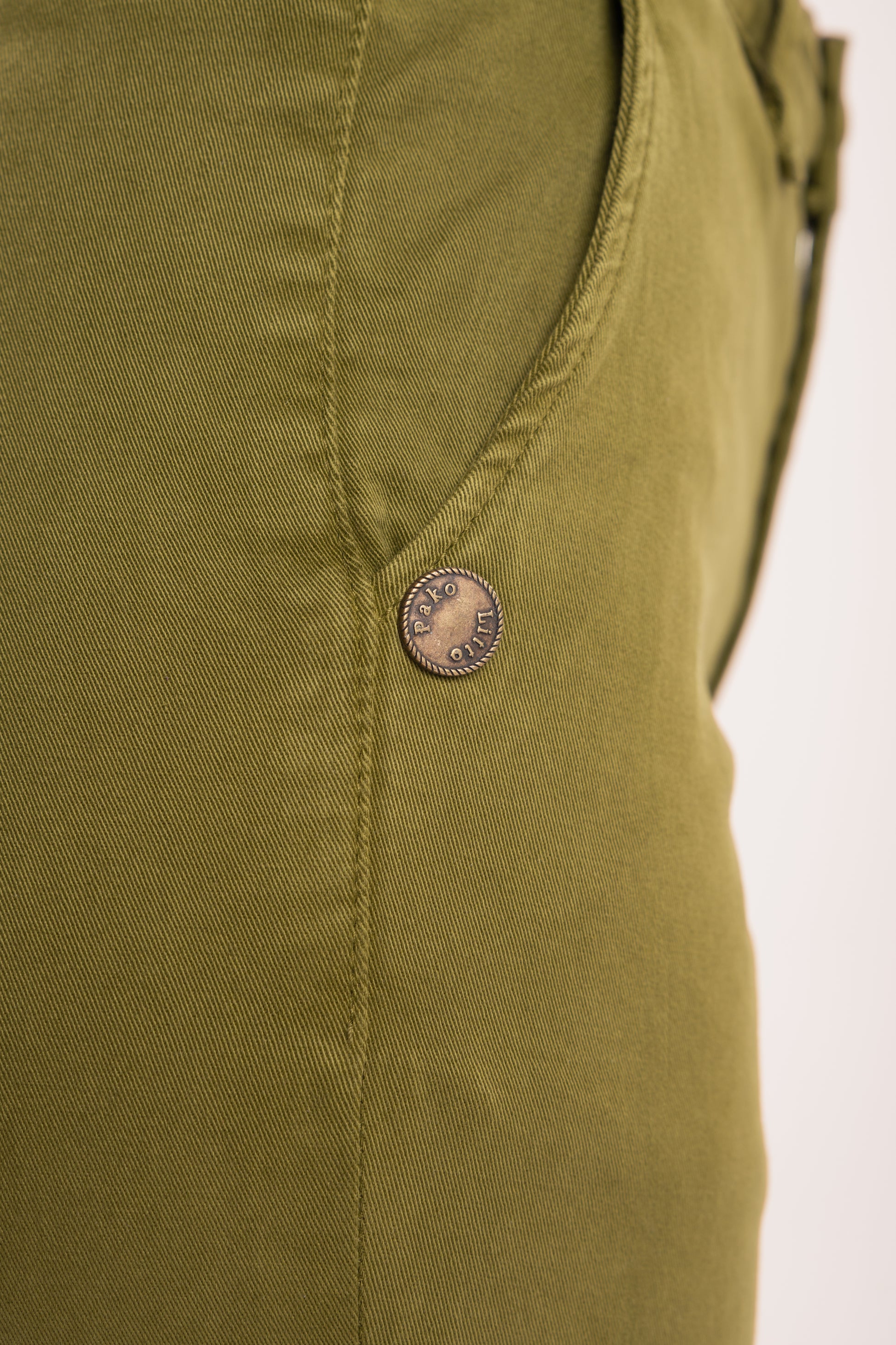 Chino 7/8ème vert 