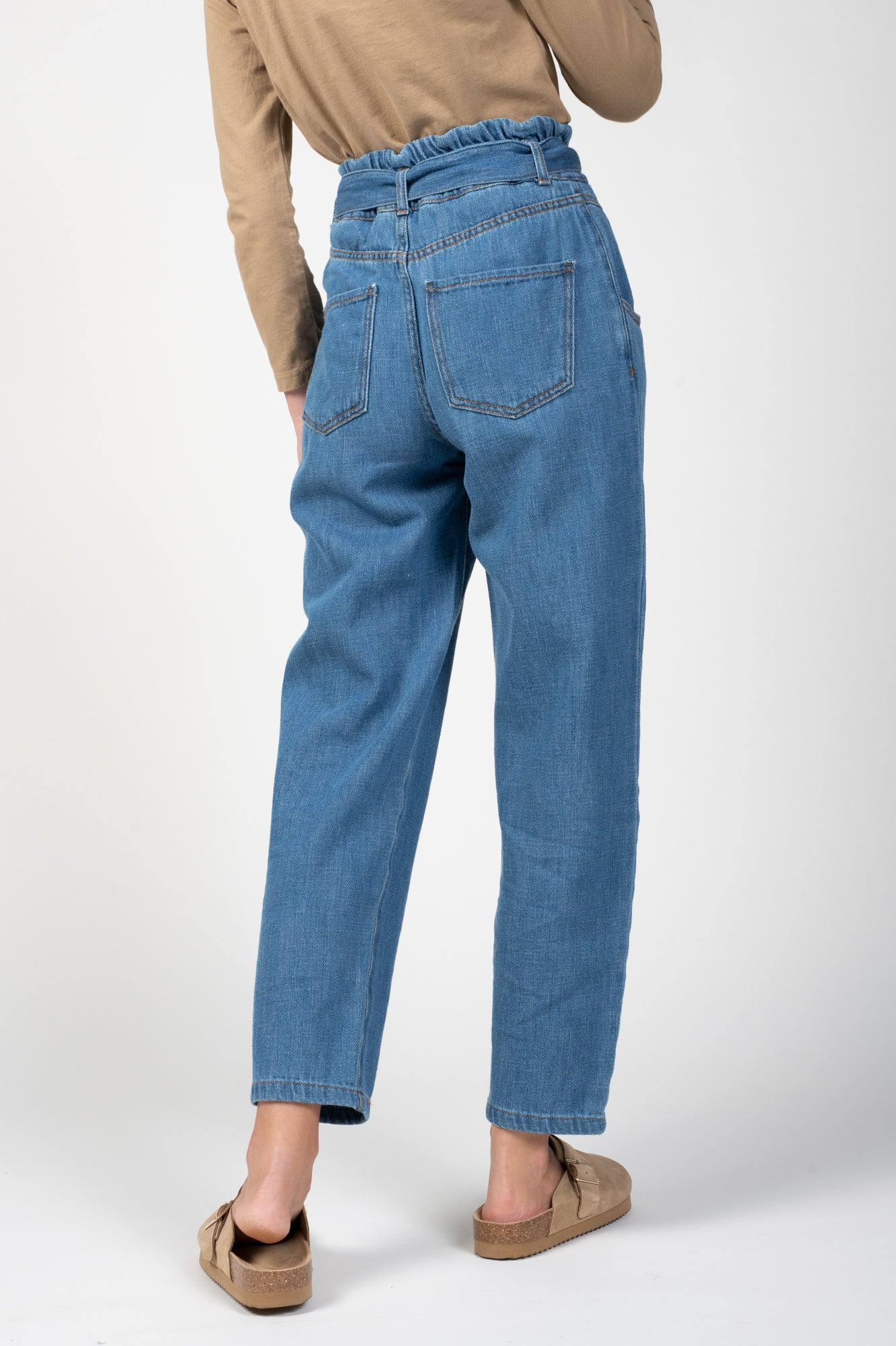 REACTUA CALIFORNIAN JEANS PANTS (JLIT12) - MEDIUM STONE JEANS