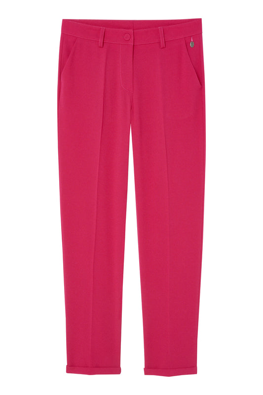 TROUSERS 7/8TH CIGARETTE AUGUSTIN FUCHSIA