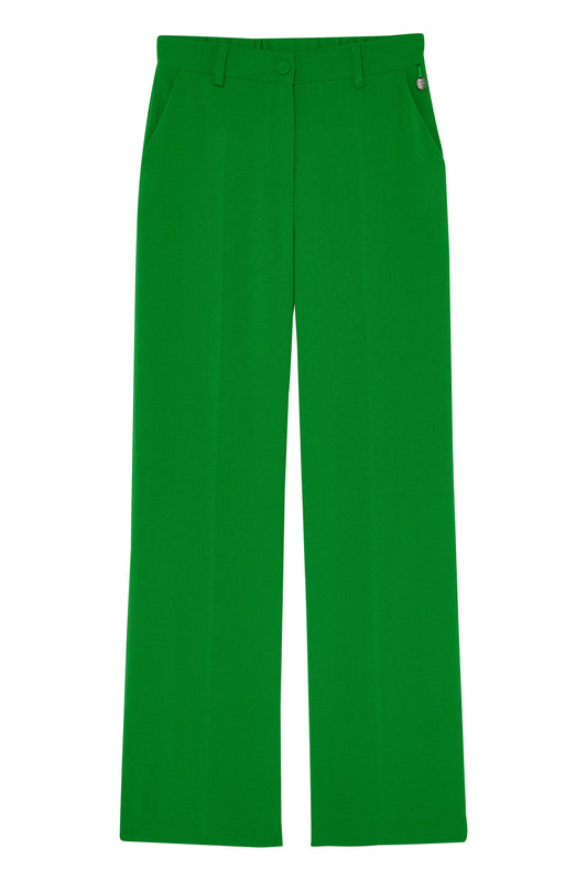 PANTALON LARGE NATHAN VERT