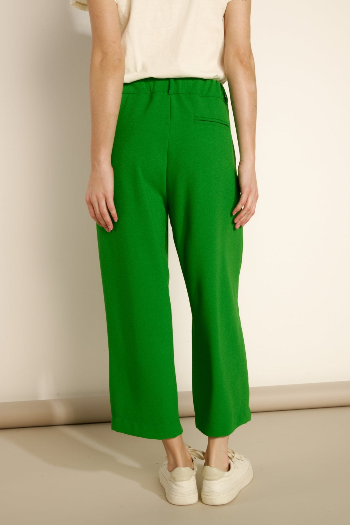 PANTALON 7/8ÈME ÉVASÉ ANTOINE VERT