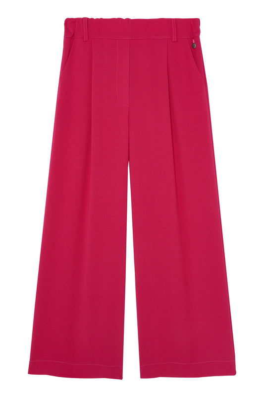 PANTALON 7/8ÈME ÉVASÉ ANTOINE FUCHSIA