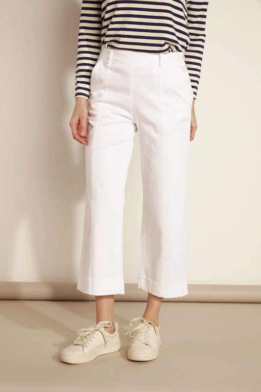 AMBROISE WHITE SAILOR TROUSERS