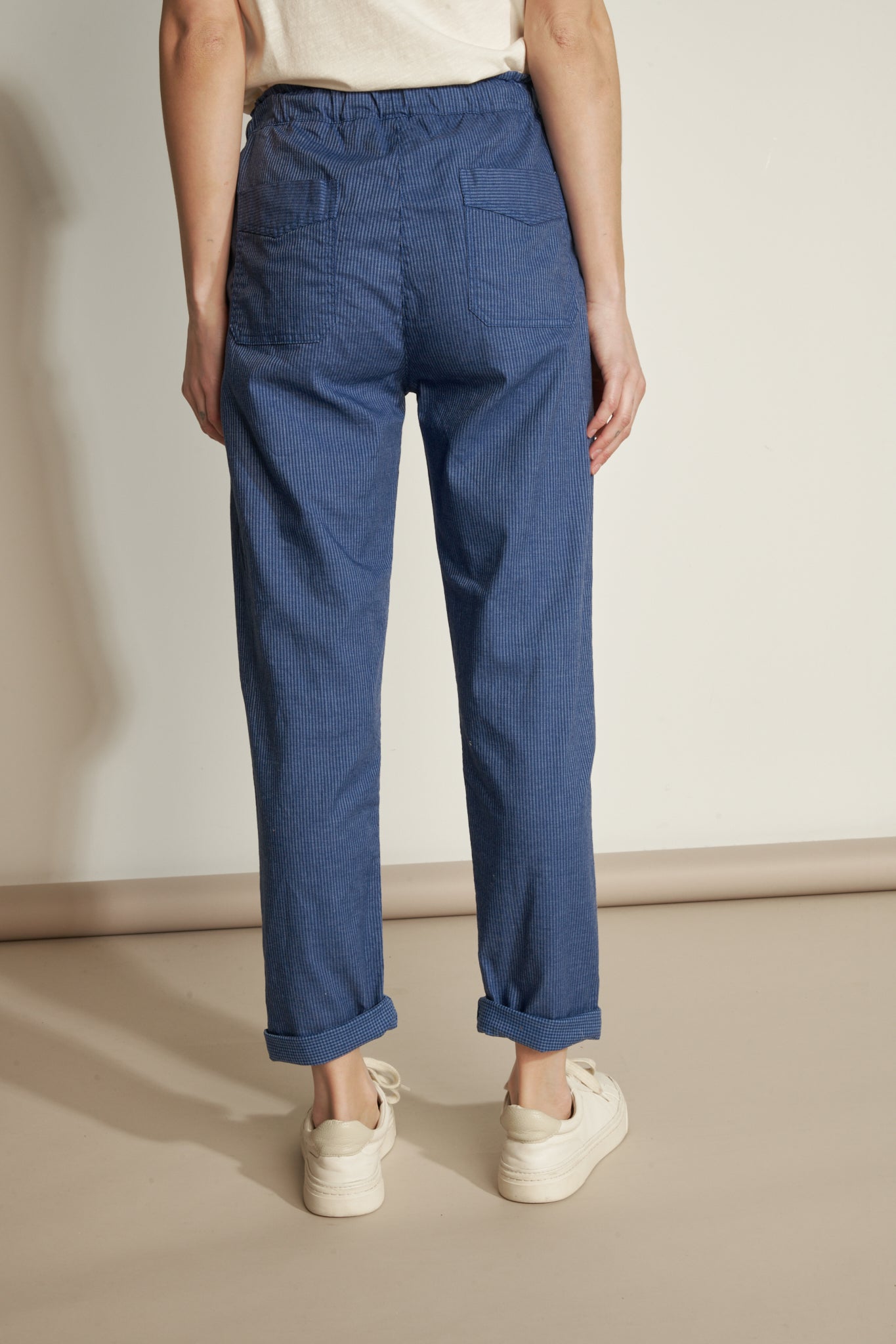 AURÉLIEN OCEAN STRIPED JOGGING CHINO
