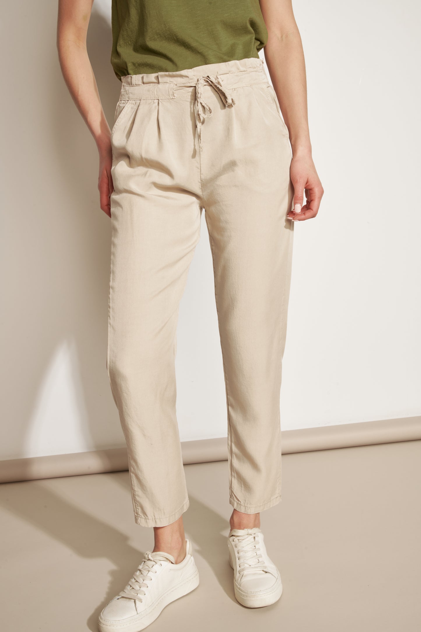 PANTALON TENCEL AZZA SABLE