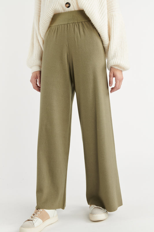 PANTALON MAILLE BILLY KAKI