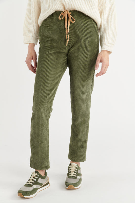 CHINO JOGGING VELOURS SCOTT KAKI