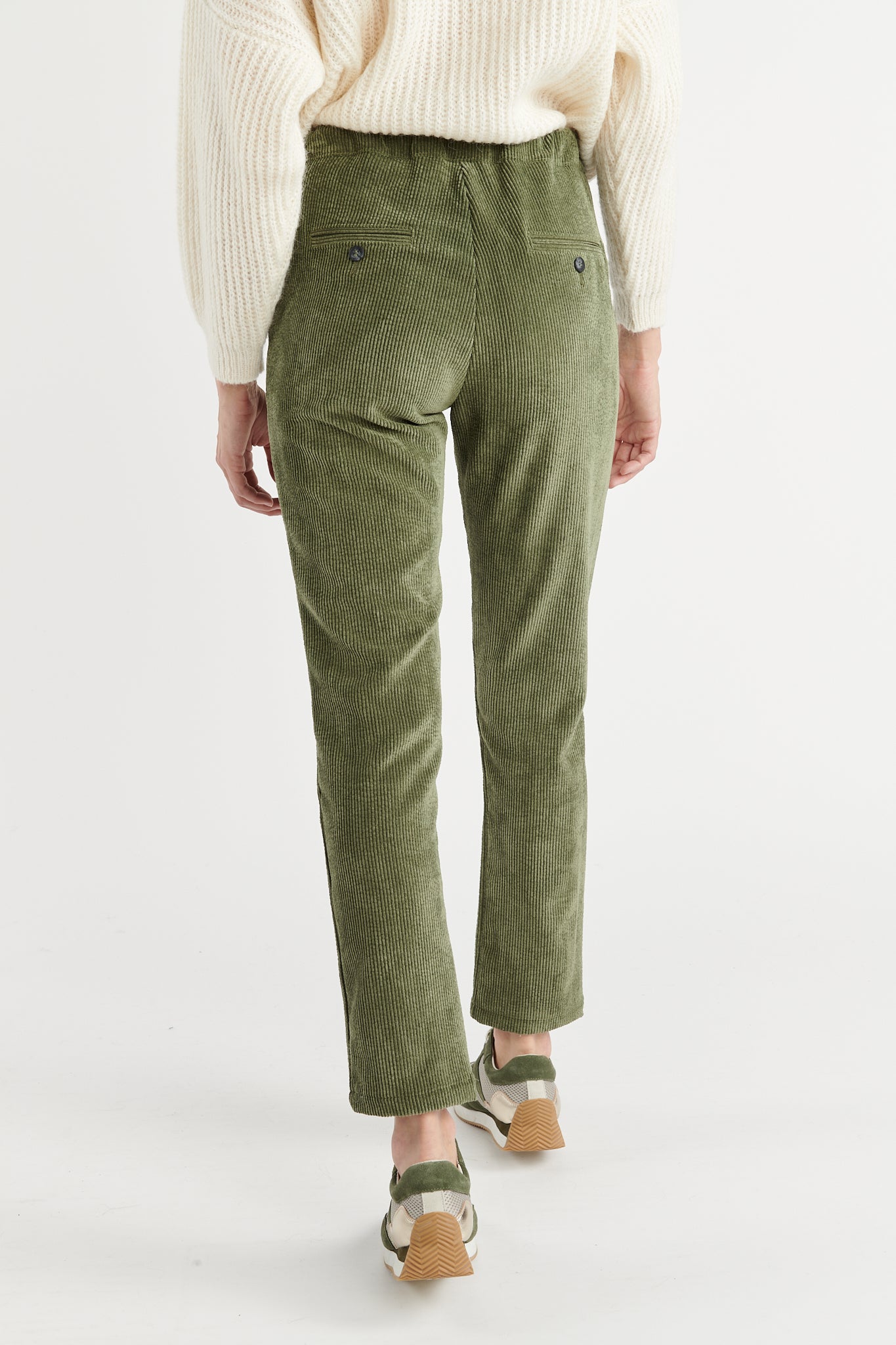 CHINO JOGGING VELOURS SCOTT KAKI