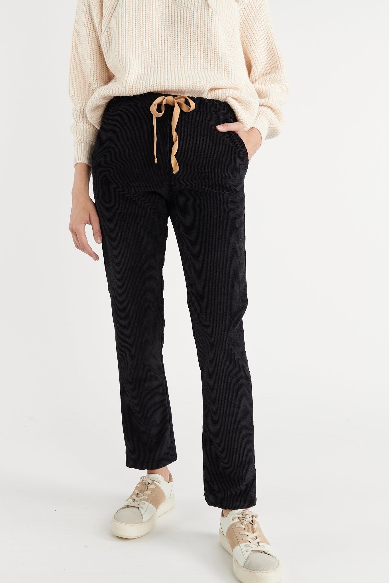 CHINO JOGGING VELOURS SCOTT NOIR