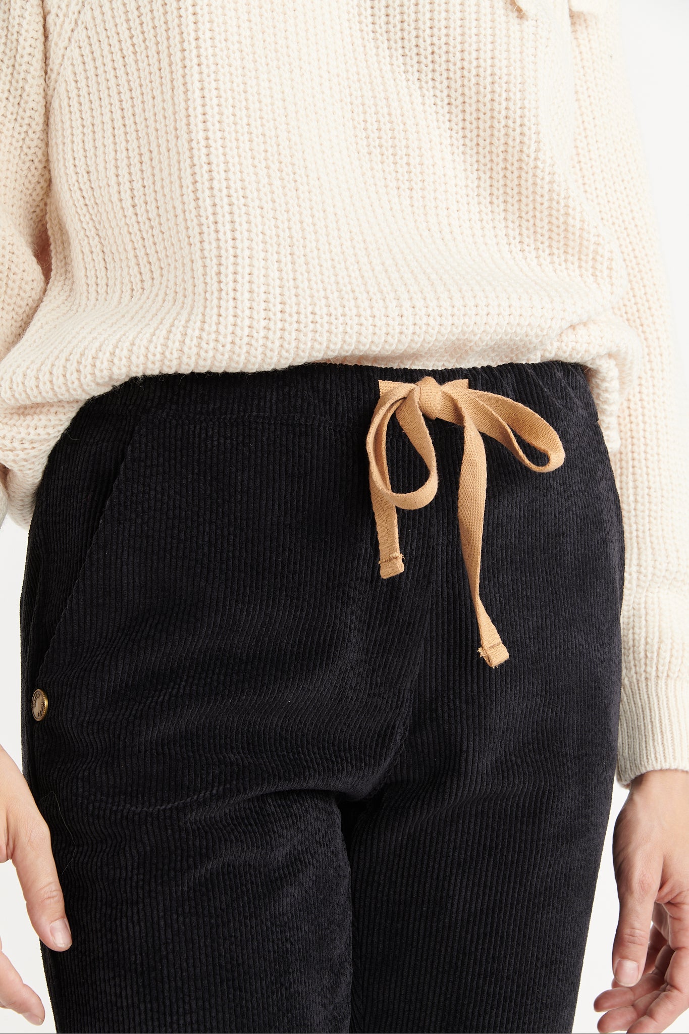 CHINO JOGGING VELOURS SCOTT NOIR