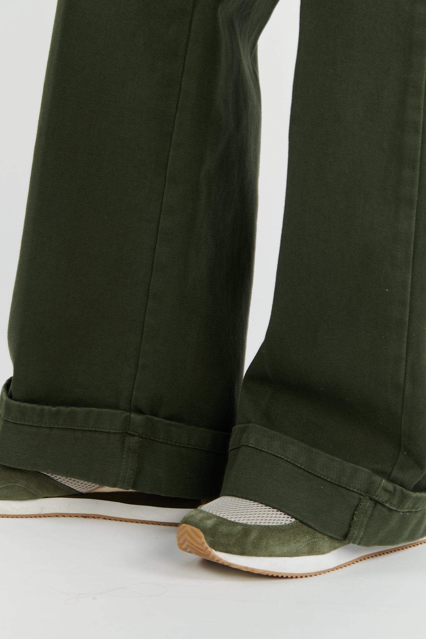PANTALON ÉVASÉ BONNIE KAKI