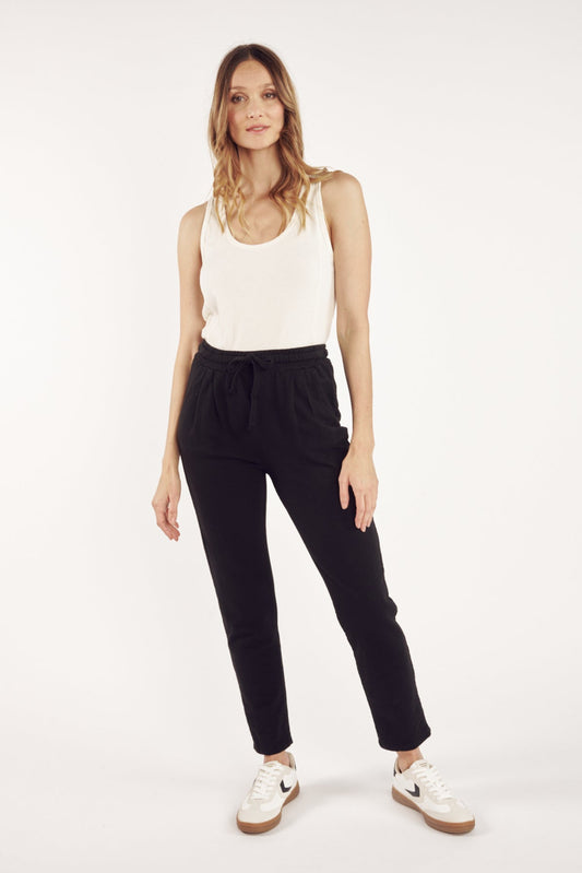 JOGGING COTON ORGANIQUE GABIN NOIR