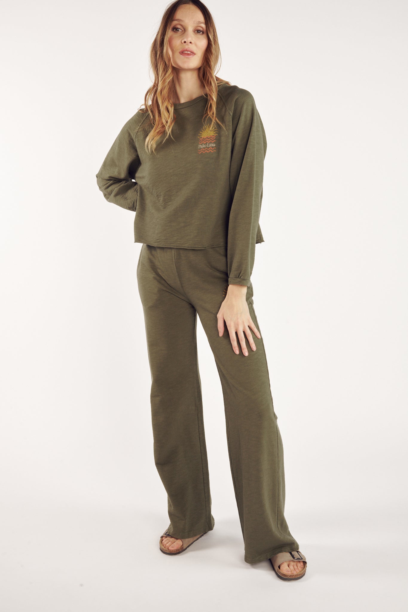 JOGGING COTON ORGANIQUE CARSON KAKI