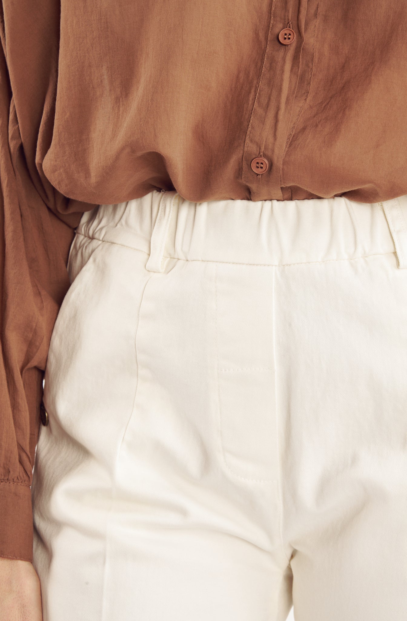 CHINO 7/8ÈME CLINT NATUREL