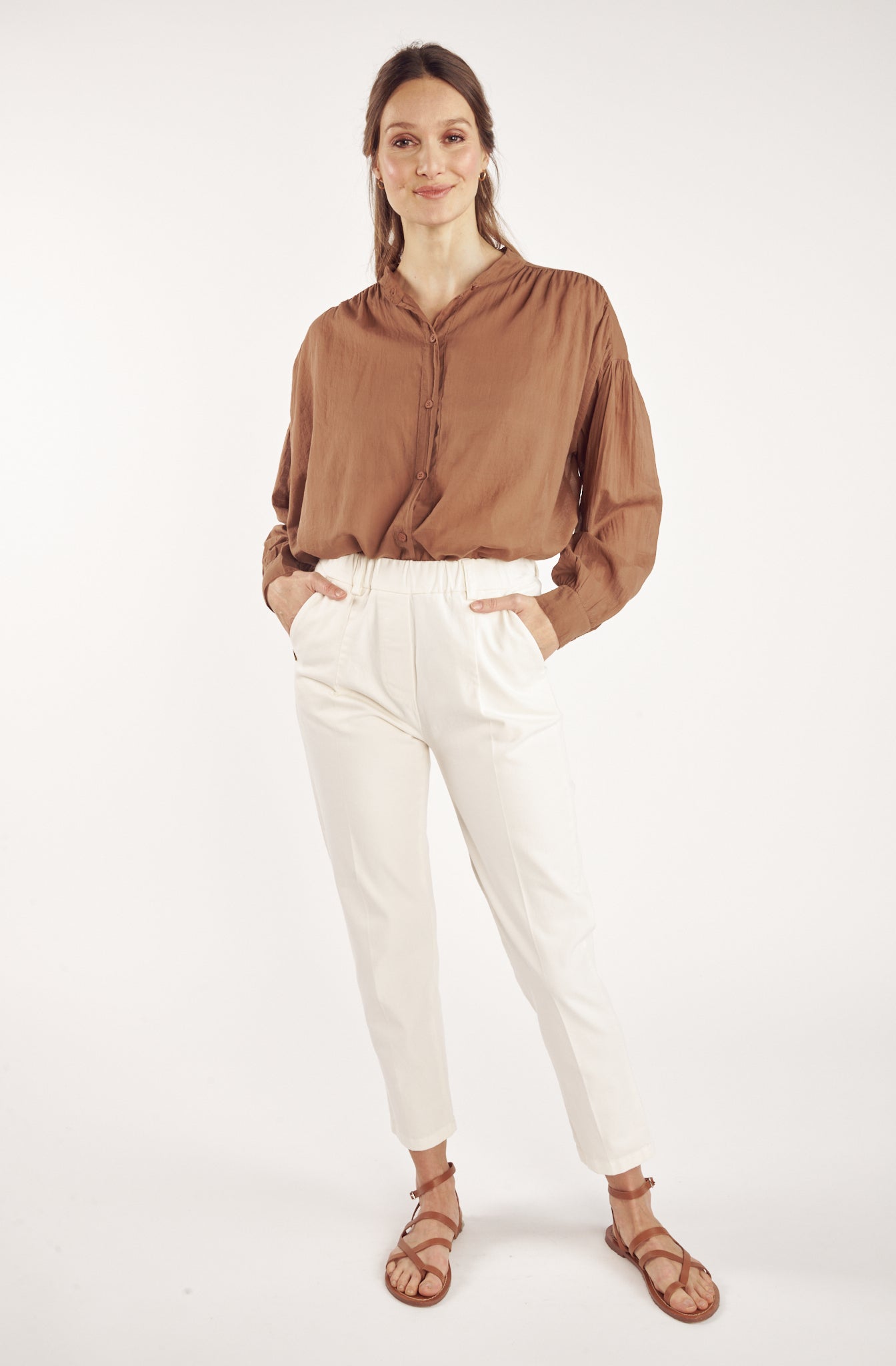 CHINO 7/8ÈME CLINT NATUREL