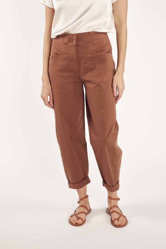 PANTALON LOOSE CHANDLER CACAO