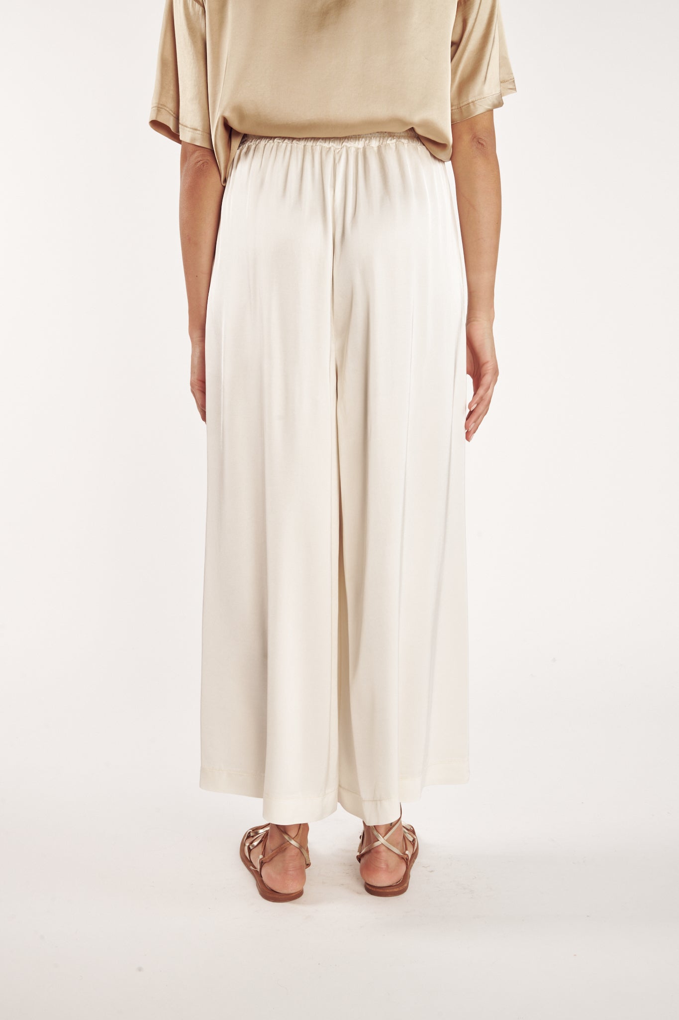 PANTALON AMPLE 7/8 ALIOT NATUREL