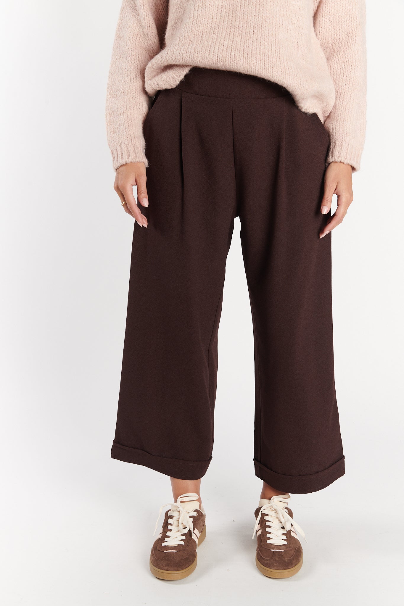 PANTALON ÉVASÉ BRICE CHOCO
