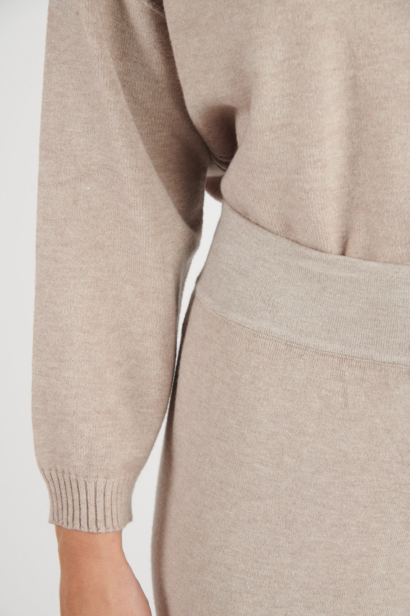 PANTALON MAILLE BILLY BEIGE