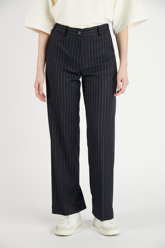 PANTALON À RAYURES DERICK MARINE
