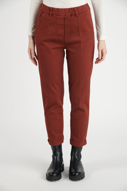 CHINO 7/8ÈME CLINT PAPRIKA