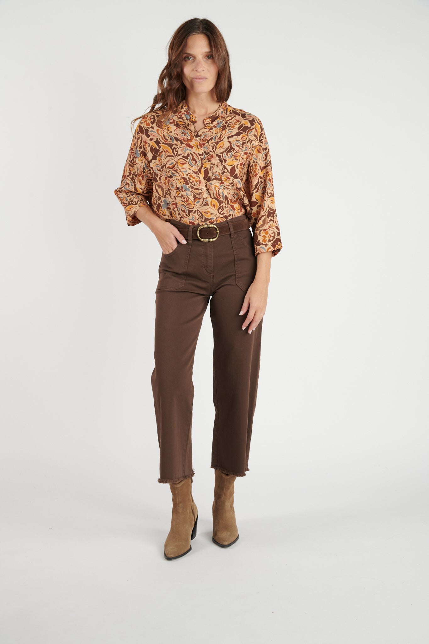 PANTALON ÉVASÉ 7/8 DILAN EXPRESSO