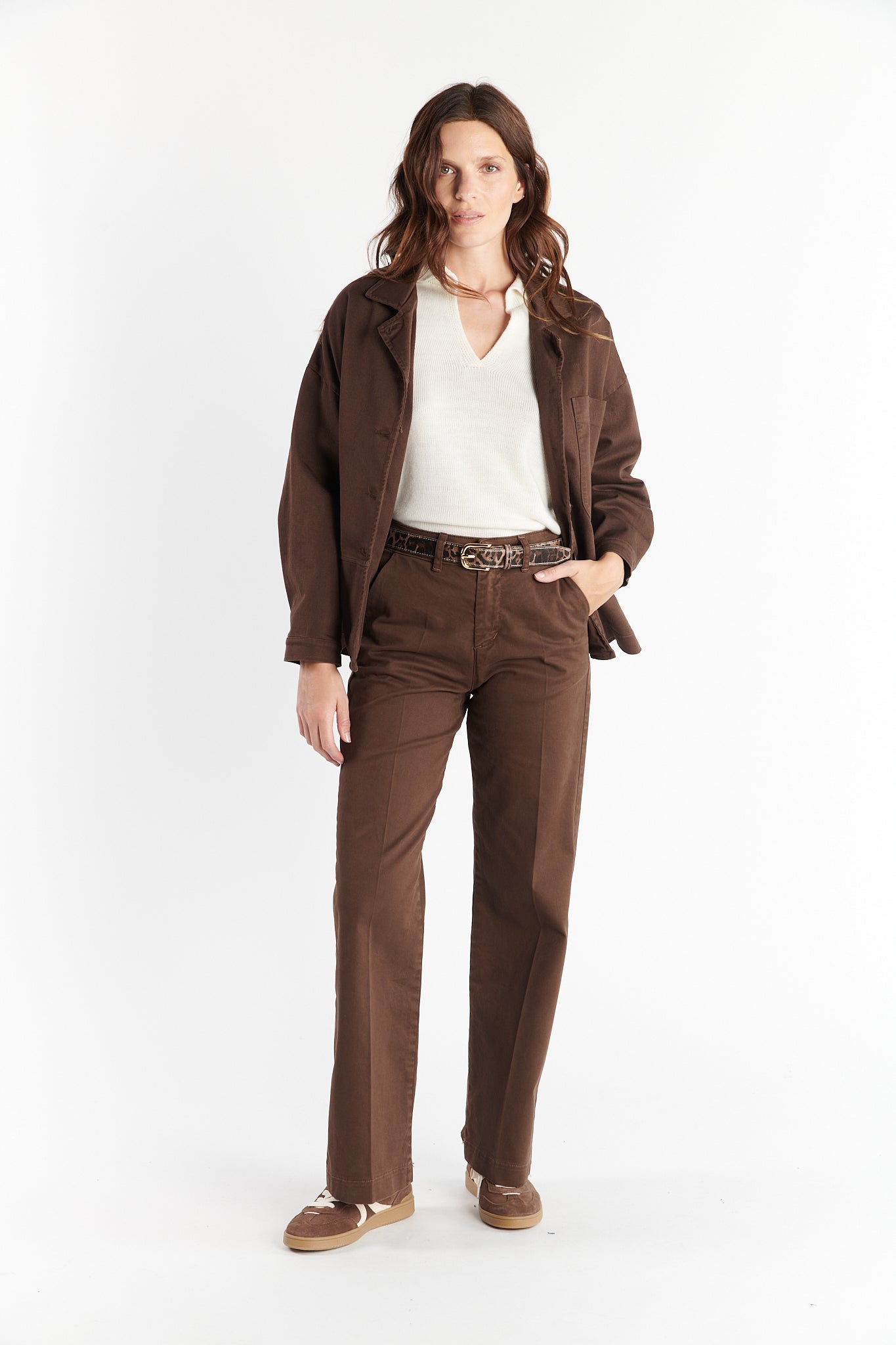 PANTALON LONG ÉVASÉ DION EXPRESSO