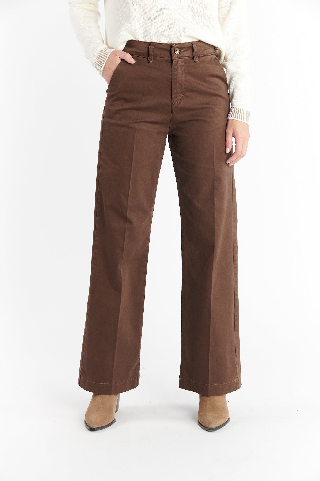 PANTALON LONG ÉVASÉ DION EXPRESSO