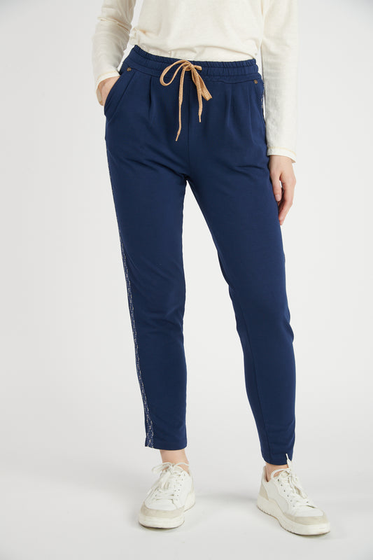 JOGGING DÉTAIL LUREX ALFRED MARINE