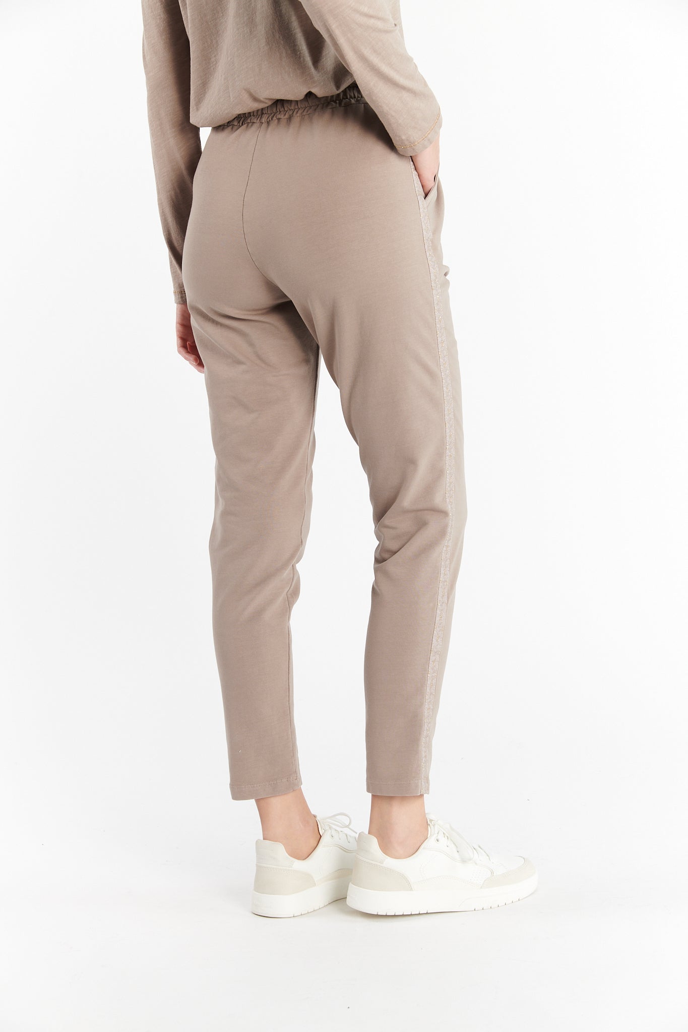 JOGGING DÉTAIL LUREX ALFRED TAUPE