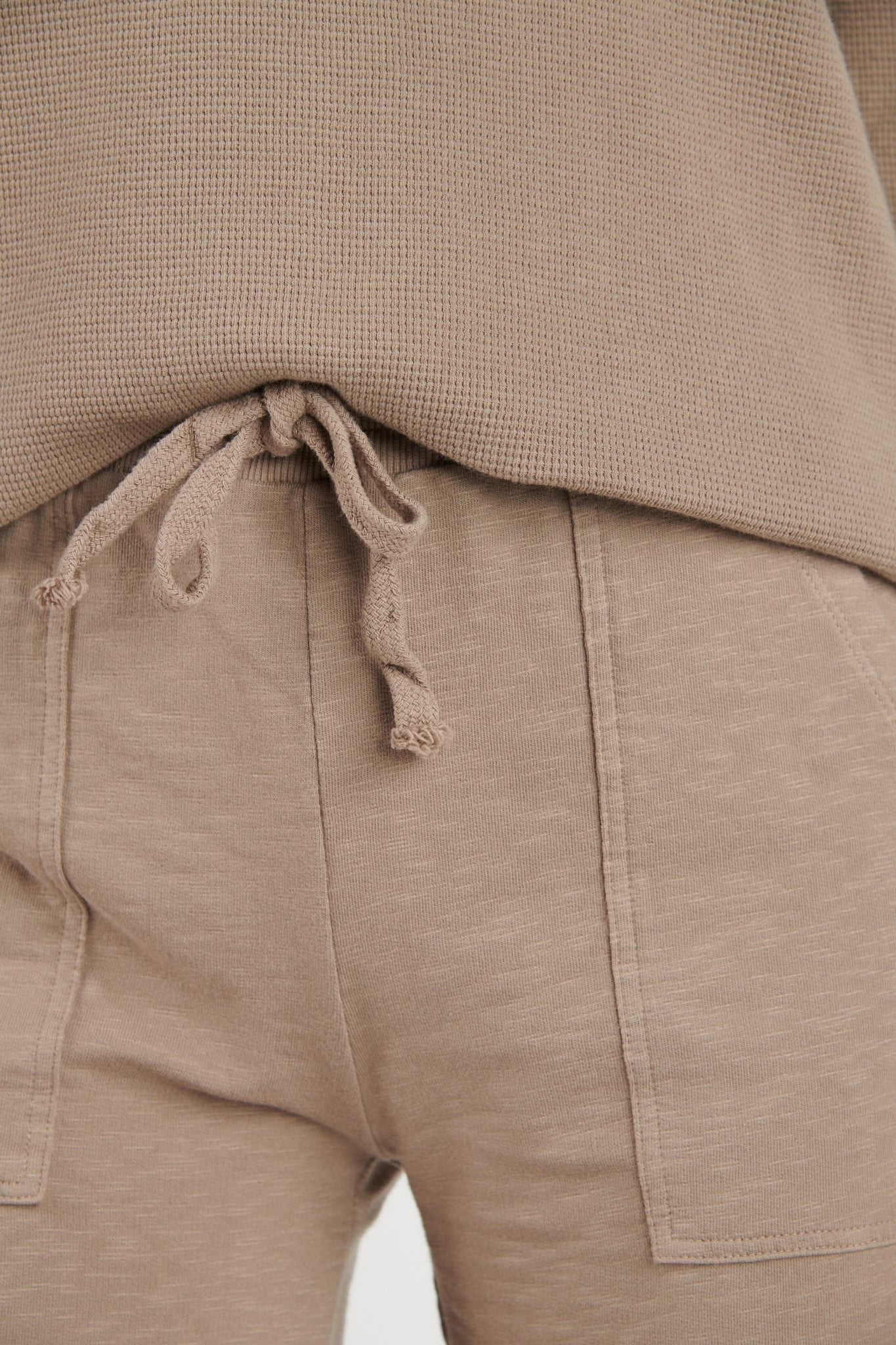 JOGGING BAPTISTE COTON ORGANIQUE TAUPE