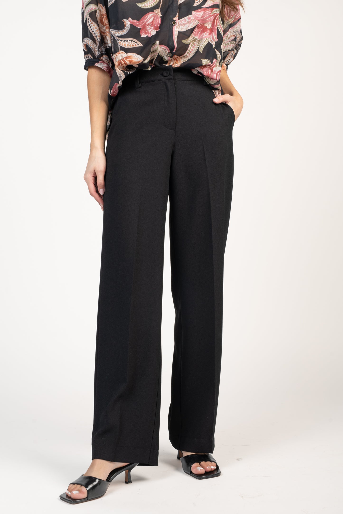 PANTALON LONG EUGÈNE NOIR