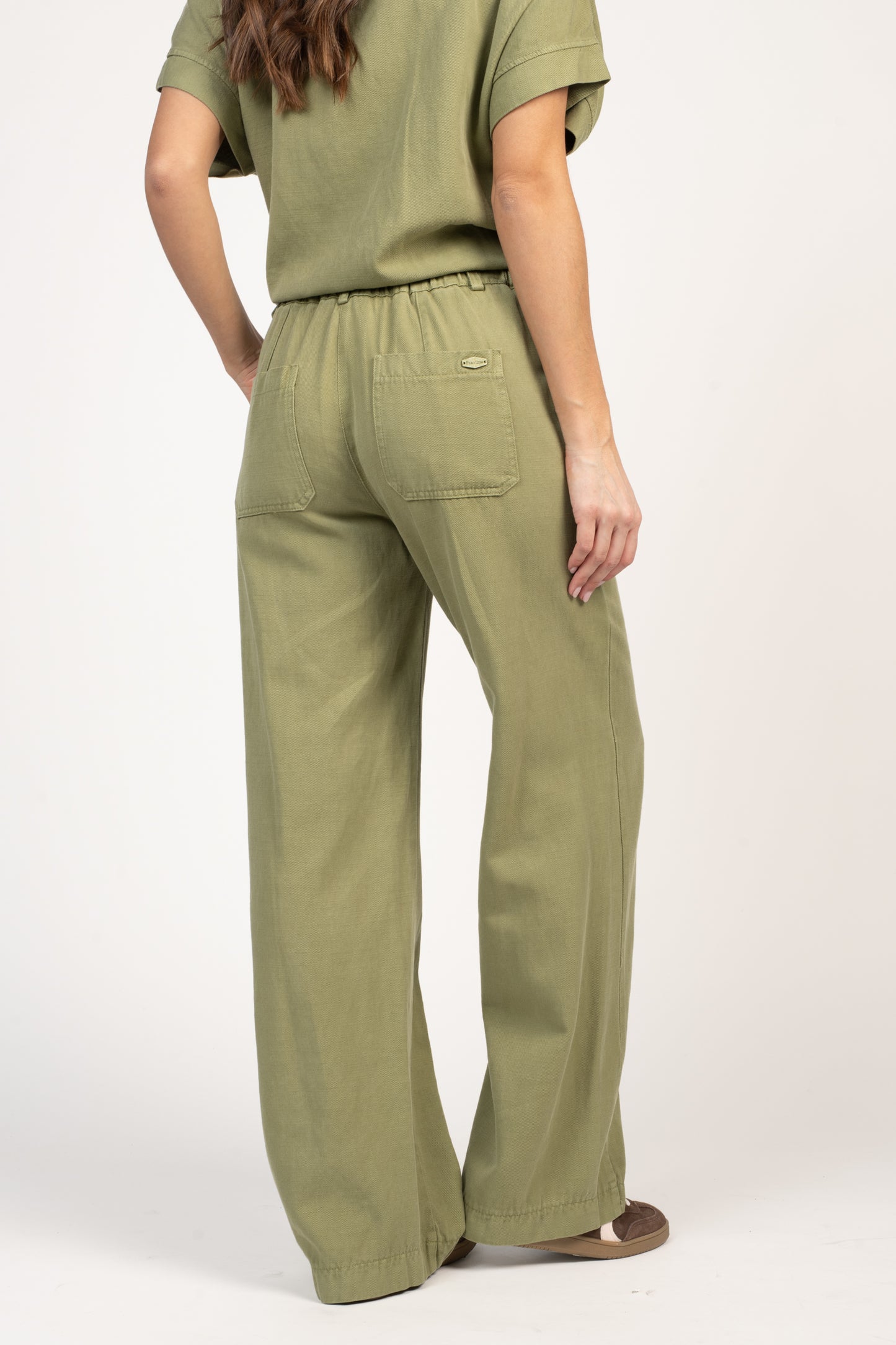 PANTALON ÉVASÉ ESMÉE VERT