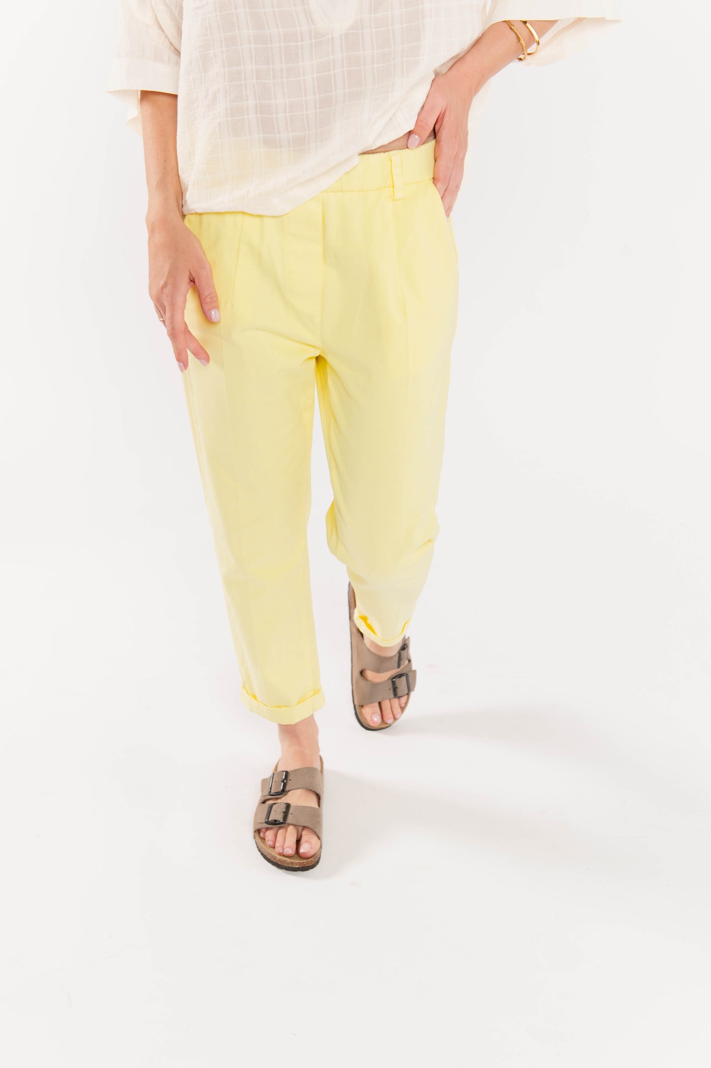 CHINO 7/8ÈME ELIOTT MIMOSA
