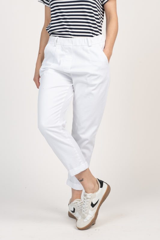 CHINO 7/8ÈME ELIOTT BLANC