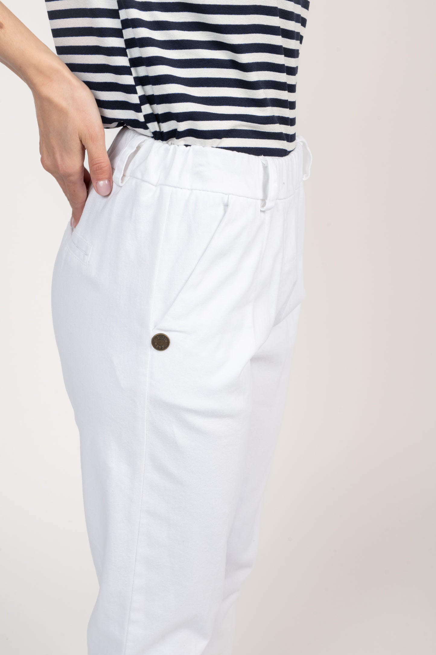 CHINO 7/8ÈME ELIOTT BLANC