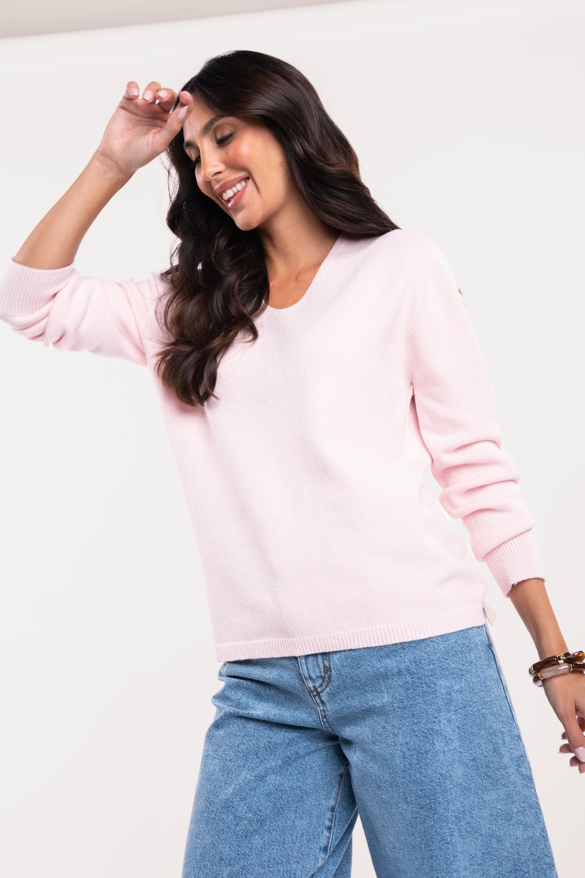 Pull ample rose 