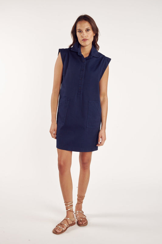 ROBE COURTE CHARLIE MARINE