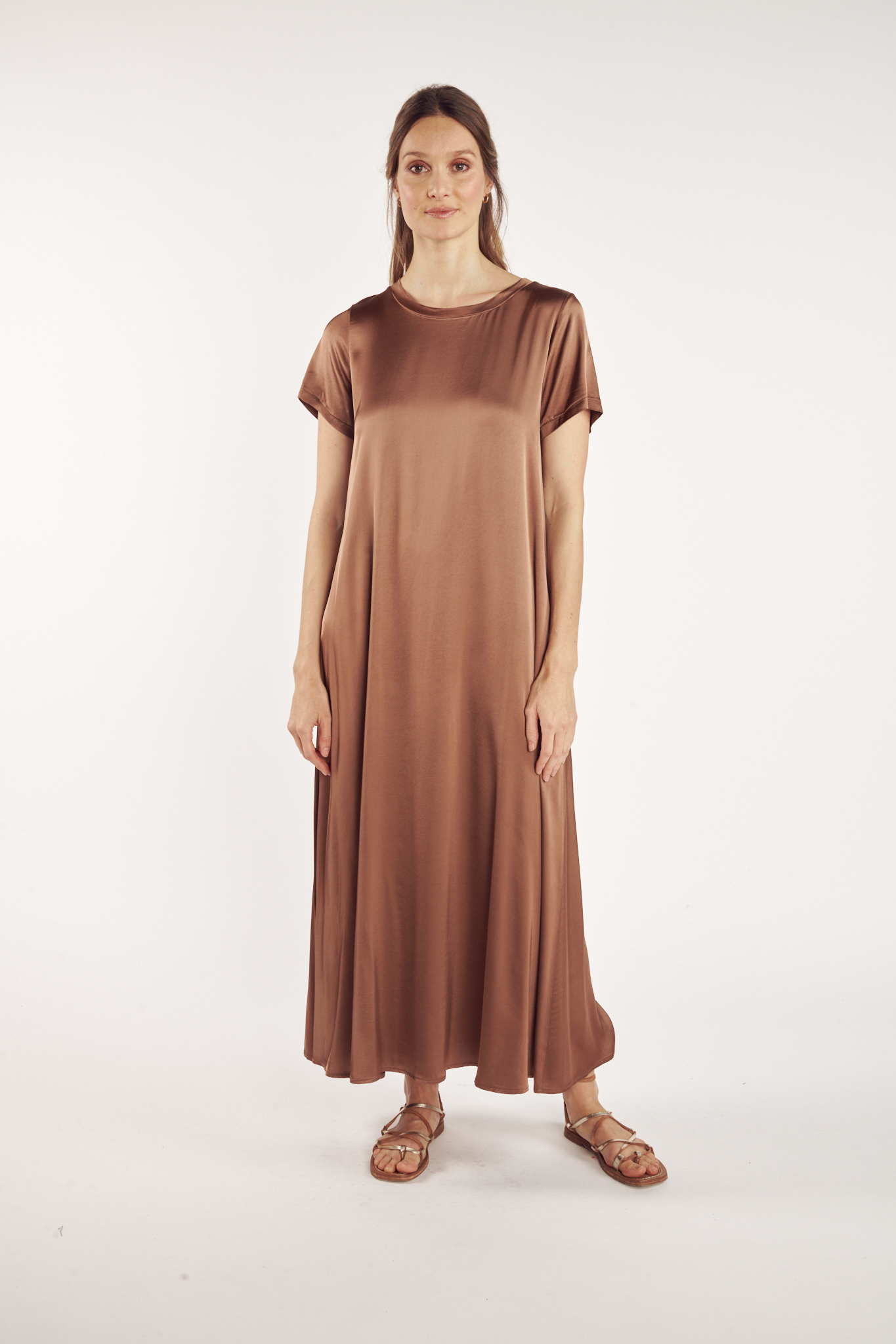 ROBE LONGUE CAREY CAPPUCCINO