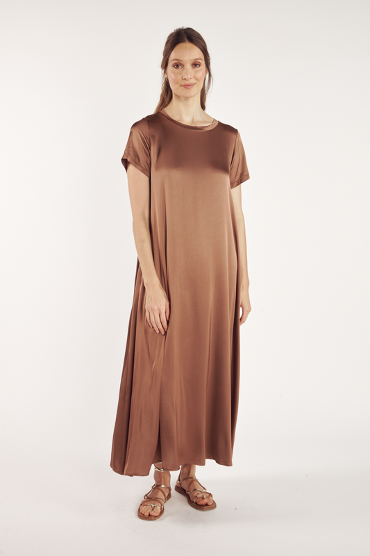 ROBE LONGUE CAREY CAPPUCCINO
