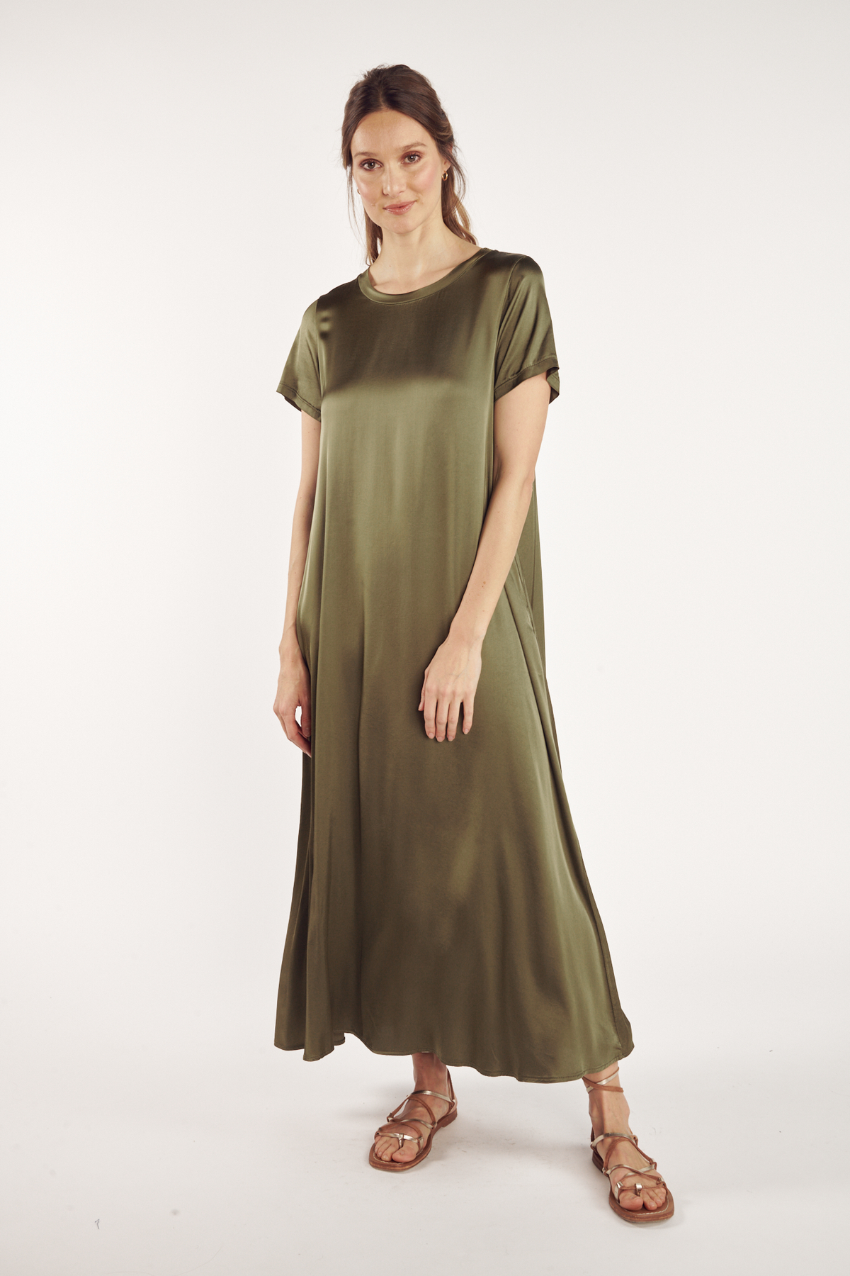 khaki maxi dress Flowy - Spring Summer 2025 Collection BirthdayDresses SHEIN Young Girl Bow Select Pant Waist Size:34W