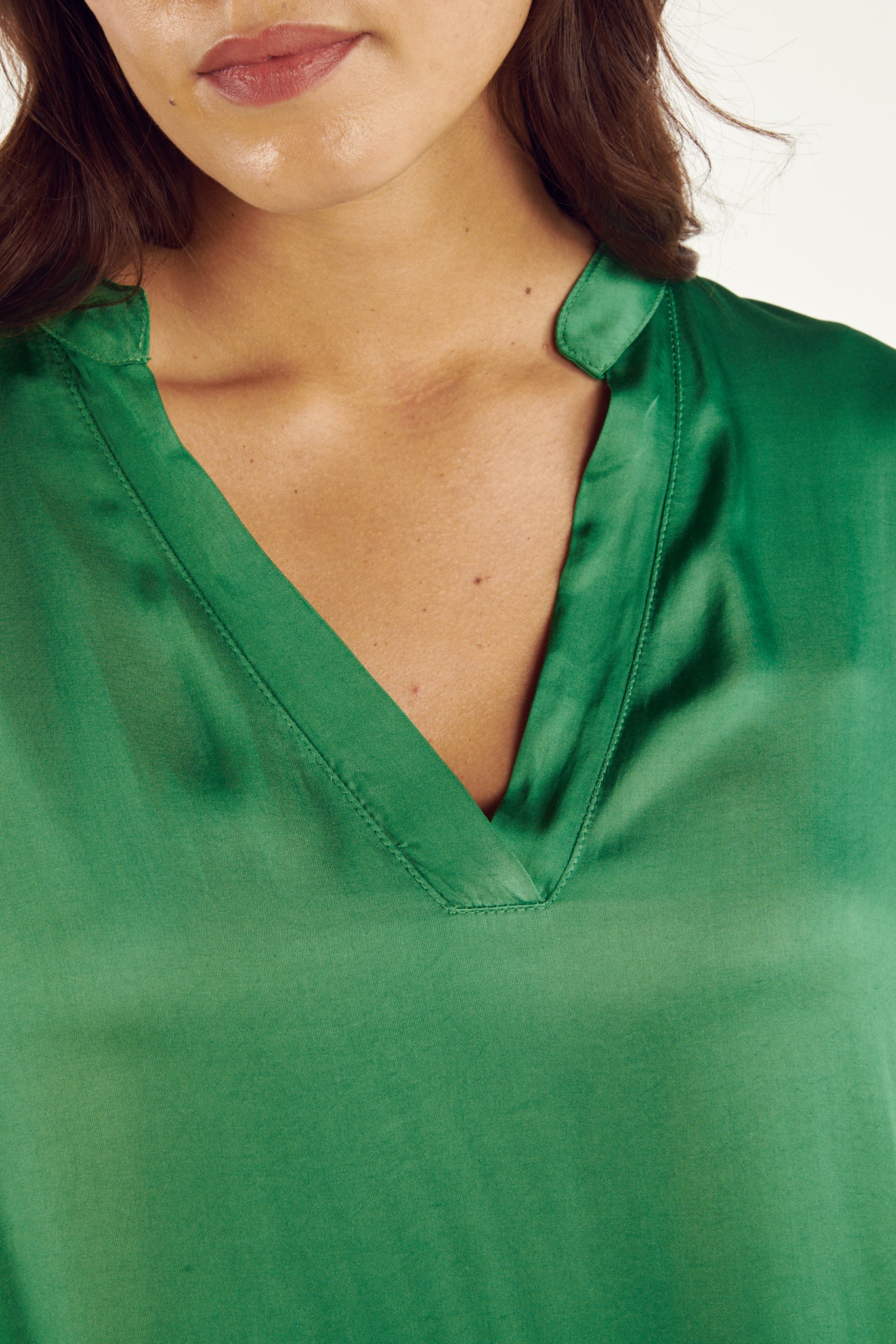 ROBE LONGUE ARLÈNE VERT