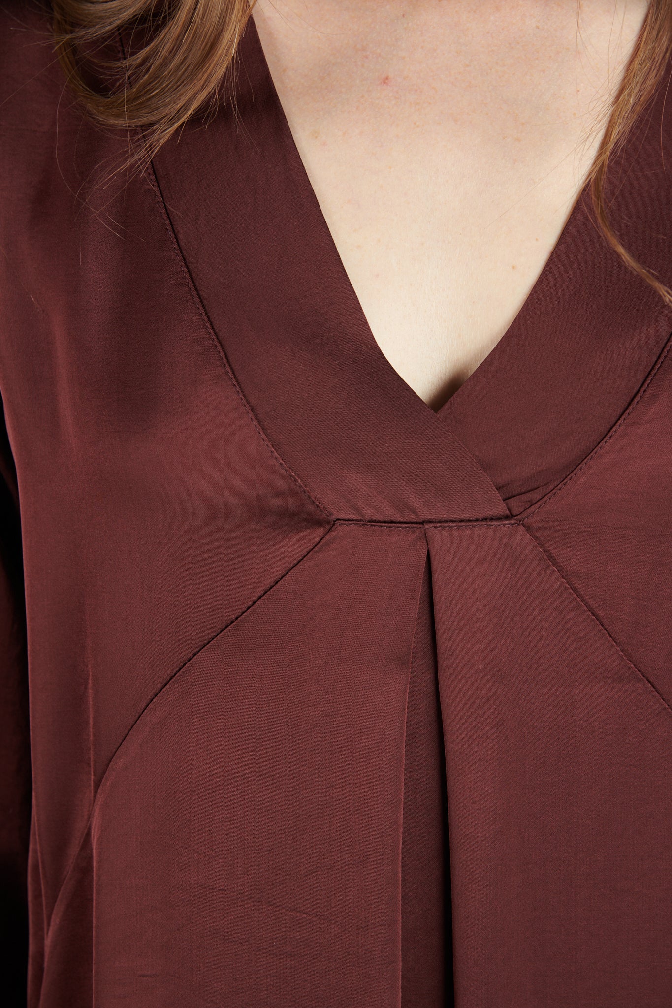 ROBE COURTE DOMAE PRUNE