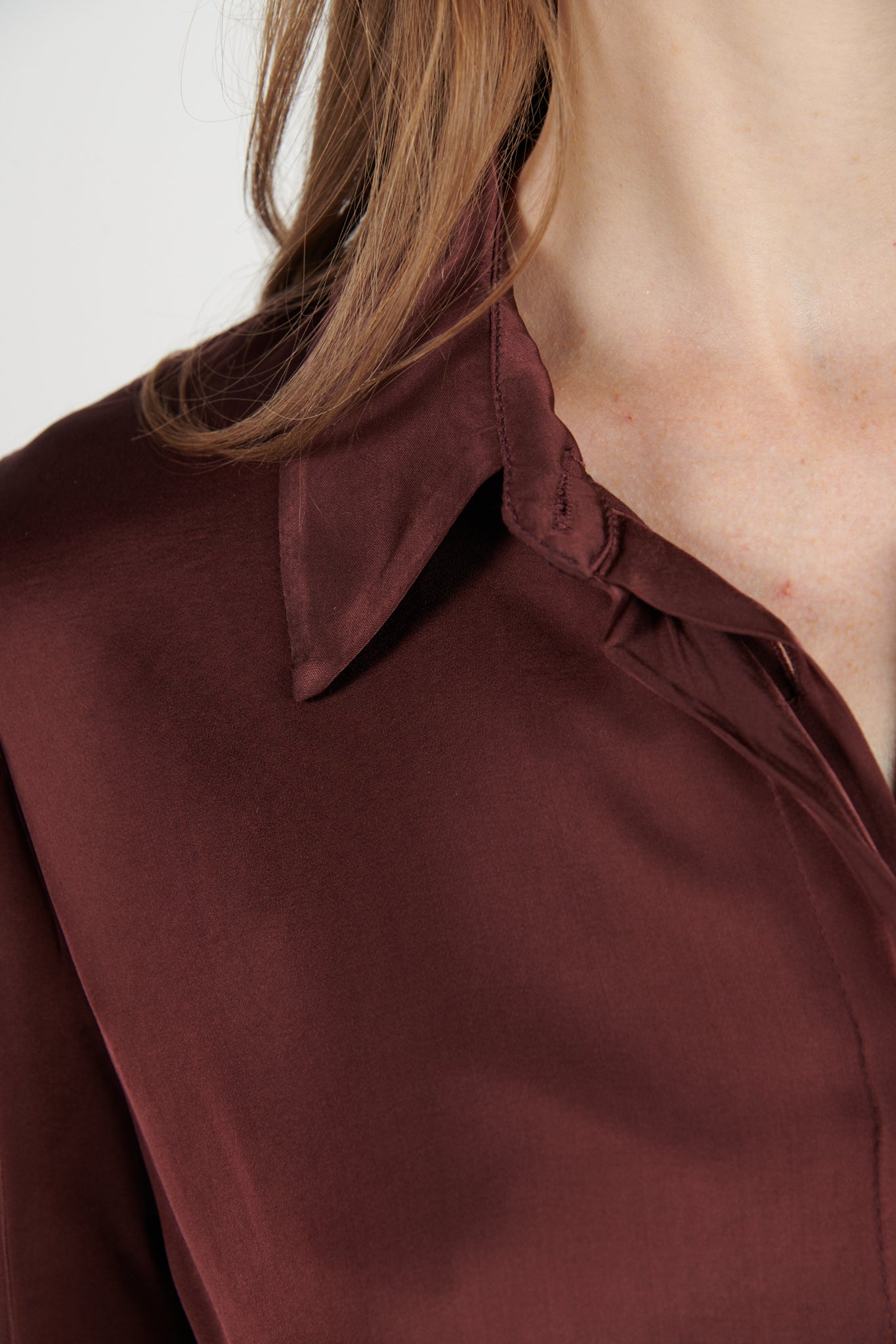 ROBE CHEMISE DONATELLA PRUNE