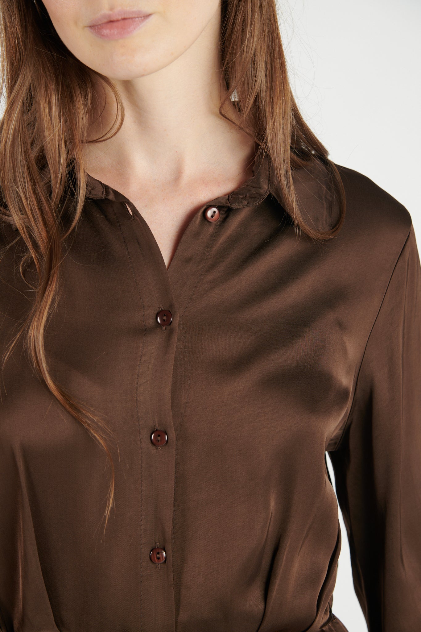 ROBE CHEMISE DÉSIA EBENE