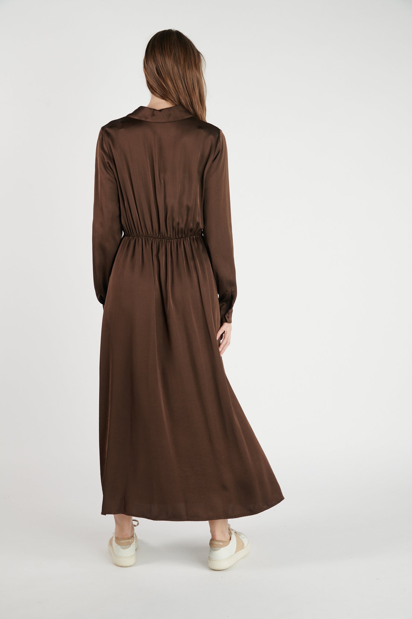 ROBE CHEMISE DÉSIA EBENE