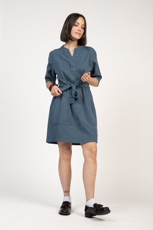ROBE ELLEN BLEUE