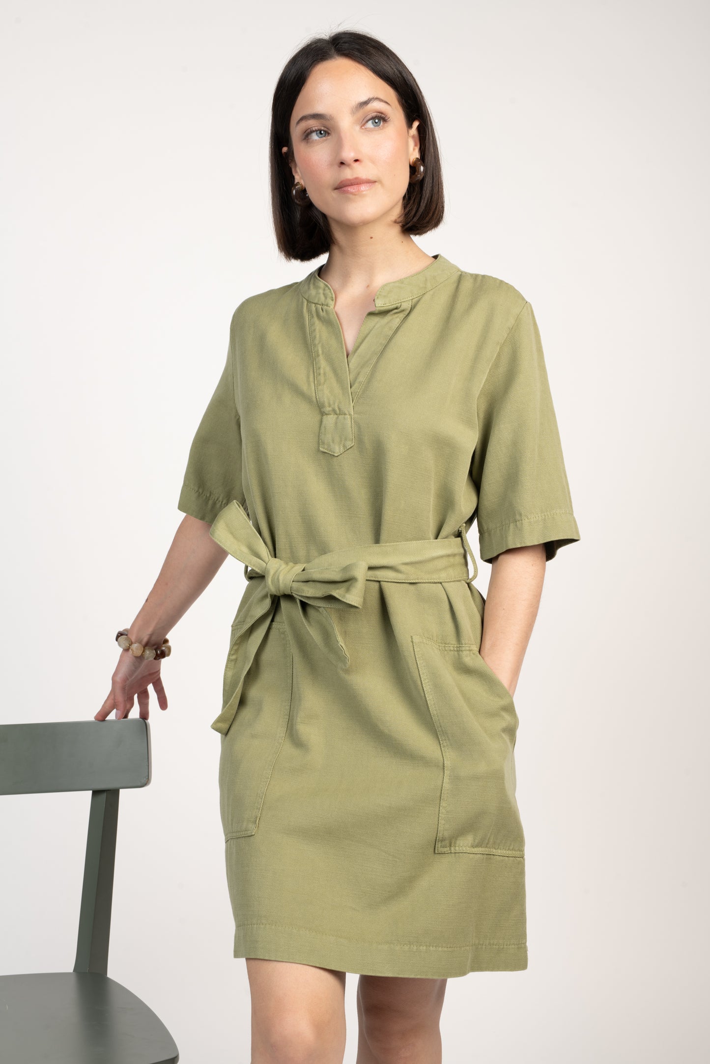 ROBE ELLEN VERT