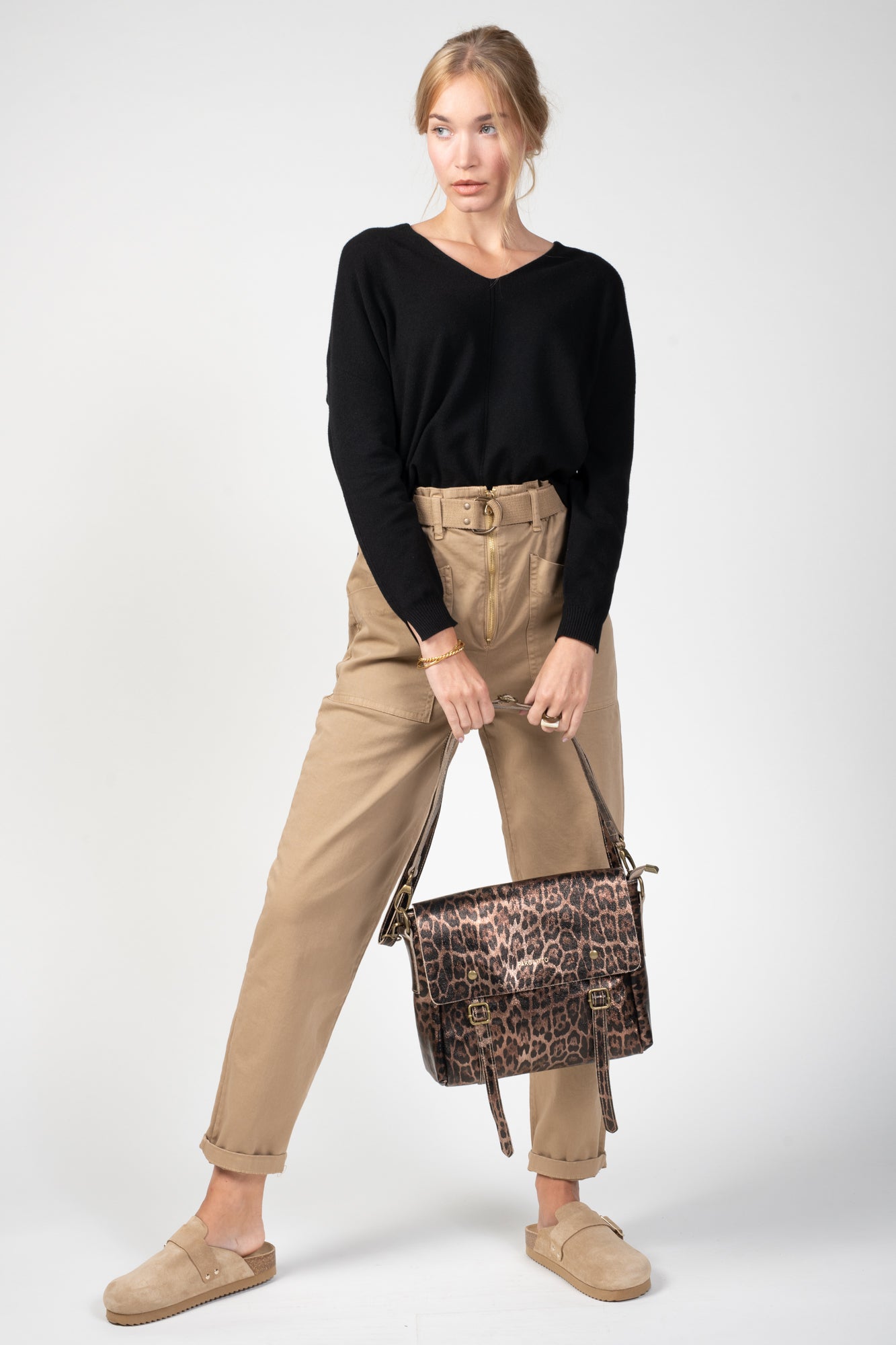Besace leopard shop