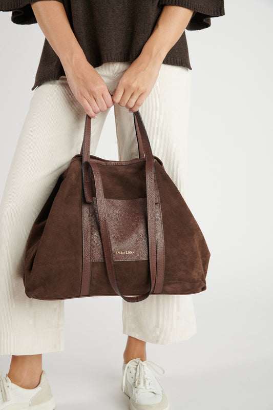 SAC CABAS ROME CHOCO